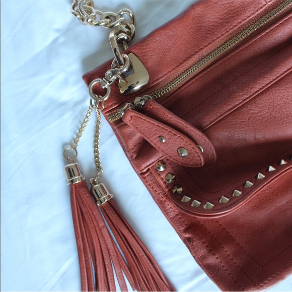 Big Buddha Handbag - Coral Reddish Color - Picture 2 of 3